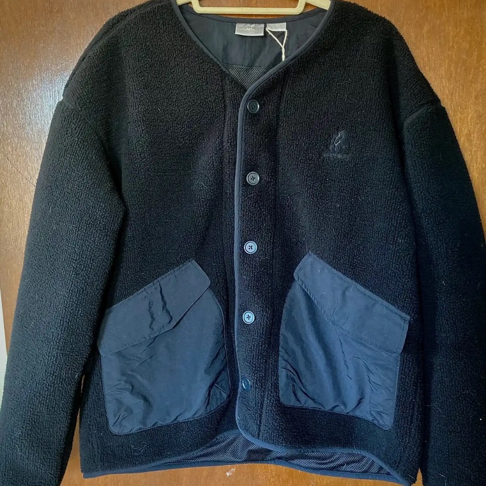 Gramicci Boa Fleece Mens Cardigan